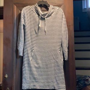 Sweater dress. Great with leggings or tights